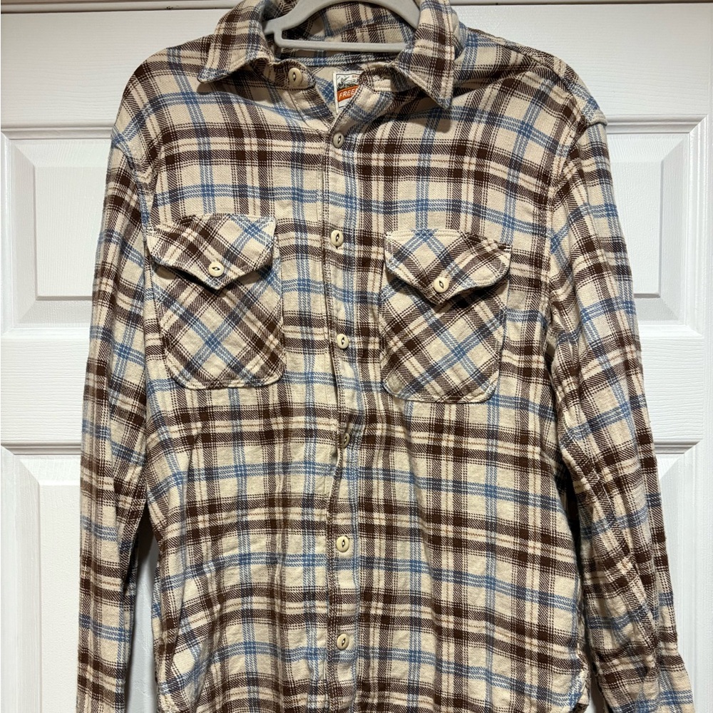 Freenote cloth Casual Button Down Shirt for Men
